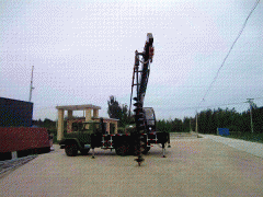 汽车吊车 8T汽车吊车钻孔两用机 小型汽车吊车起重机吊带图1