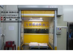 镇江缓冲通道软帘门图1