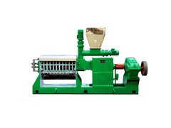 低残油山茶籽榨油机一次型压榨残油六个武汉双螺旋茶油冷榨机图1