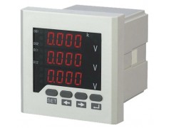HD-3AV三相数显电压表/三相电压表/数显三相电压表