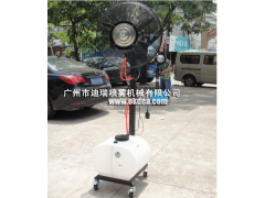 大容量水箱加湿降温防暑户外活动喷雾雾化工业手推落地式风扇图1