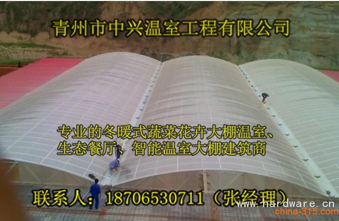 建造甘肃定西蔬菜种植温室大棚