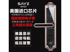 爱家系列G9 指纹智能锁指纹、密码、刷卡、钥匙四合一产品图1