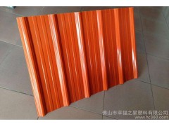 PVC塑钢瓦价格优惠钢结构厂房屋面瓦报价凯创建材图1