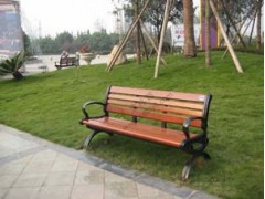 钢木休闲椅、公园椅图1