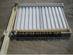 排水盖板模具 草场护栏塑料模具图1