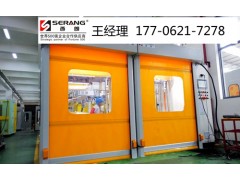 济南自动快速卷帘门，济南柔性快速卷帘门图1