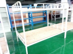 韶关学生床学生公寓床上下铺铁床【永固铁床】铁架床图1