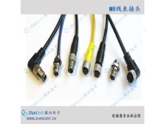 M12注塑插头M12千兆以太网连接器图1