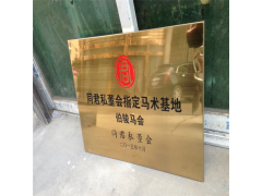 厂家定制不锈钢腐蚀丝印公司logo标识牌 锌合金模具冲压铭牌图1