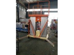 衡阳铝合金升降机 电动小型升降台 单双柱升降机图1