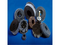 工业圆盘刷猪鬃毛刷盘清洁抛光圆形毛刷盘去毛刺毛刷轮防静电毛刷图1