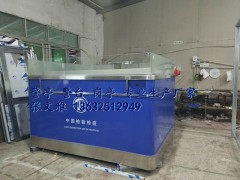 不锈钢站台 不锈钢警示台 不锈钢安检台 不锈钢服务台 岗亭图1