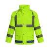 供应新款反光雨衣生产厂家、荧光绿安全雨衣