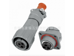 FQ18 3芯压接式 3TY 圆形电连接器 防水插头航空插头图1