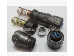 FQ14 4芯 4TK-10 防水航空插头 圆形电连接器图1