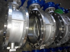 全新D343W-10P不锈钢法兰蝶阀厂家出售图1