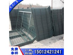 惠州铁路隔离栏杆 珠海铁路隔离栅栏图片 清远路边防爬网图1