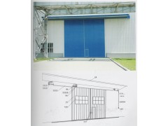 工业平移门 安徽仓库平移大门 合肥车间平移门安装图1