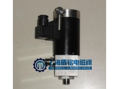 带手动角式二位三通电磁阀图1