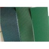 绿色砖石纹皮带,砖石纹环形输送带,砖石纹导条传送带