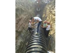 成都HDPE內肋加筋螺旋波纹管图1