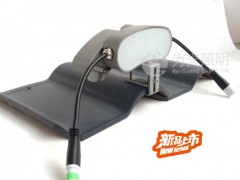 双面可调LED瓦片灯 告别打螺丝打胶实现不同弧度安装图1