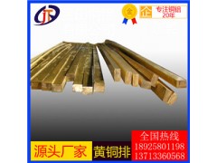 批发h62冲压黄铜排切割 h80进口防锈黄铜排制造商图1