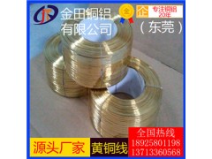 精密h59插头黄铜线定制 h62光亮抗氧化黄铜线出售图1