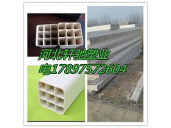 青海西宁PVC大九孔格栅管价格50*9复合增强格栅管厂家批发图1