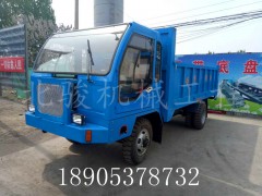 毛竹树木农用车 大马力翻斗自卸车 爬坡强图1