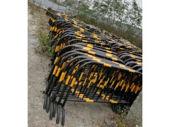 深圳施工铁马护栏 临时移动铁护栏 市政工程铁马外管38图1