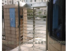 旋转闸安装 2.3米高转门 360度转闸门 上海转闸门图1