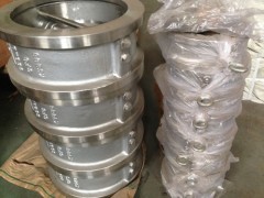 台湾巨瀚双瓣式对夹止回阀图1