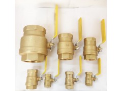 台湾巨瀚黄铜球阀图1