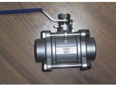 台湾巨瀚三片式焊接球阀图1