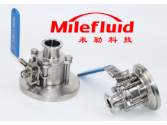 卫生级罐低球阀，食品级罐低球阀，不锈钢罐低球阀规格图1