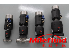 卫生级智能气动隔膜阀，制药级不锈钢智能气动隔膜阀生产厂家图1