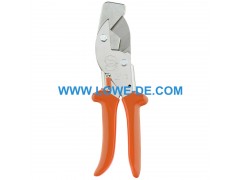 德国狮牌LOWE工业剪刀塑料管橡胶管子软管剪3204/P90图1