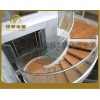 供应典雅旋转楼梯，优质玻璃楼梯 钢结构楼梯 工程楼梯
