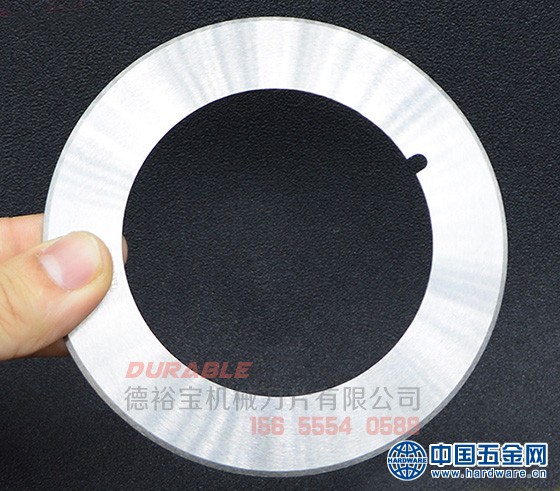 分切玻璃卡纸PET金银卡纸铝箔卡纸圆形刀片