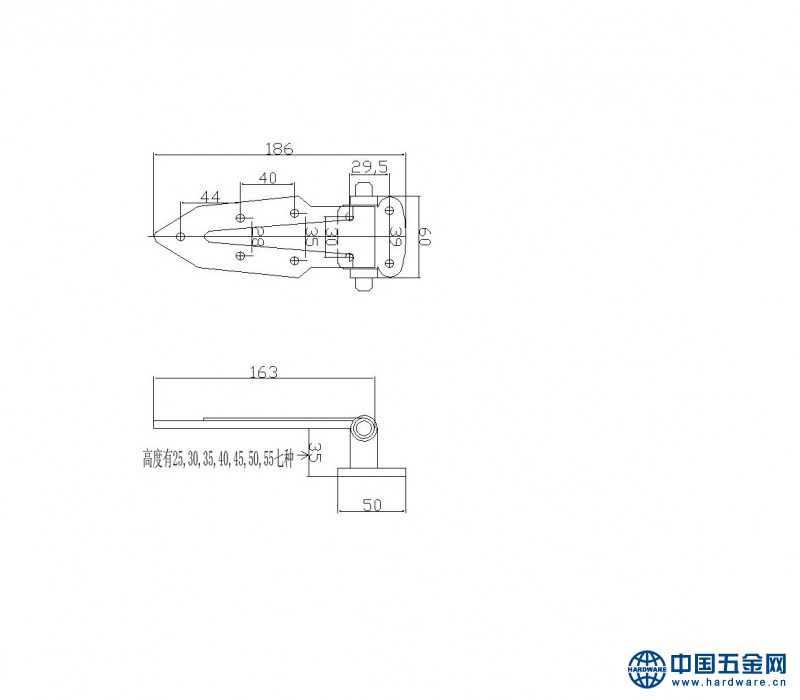 (1)强力铰链HH-160-1
