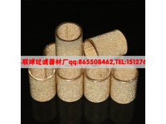 河北联球生产煤炭装置过滤器 铜粉烧结滤芯 尺寸可定制图1