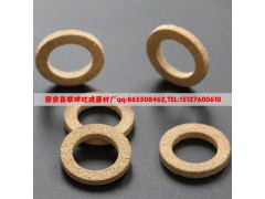 供应铜粉烧结滤芯 消音垫 消声圈 气动消声器图1