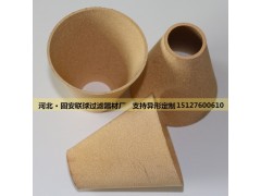 定制消声罩，消音圈  消声垫 铜粉烧结滤芯图1