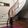 盐城市欧式古典风格铝艺楼梯扶手铝板雕刻护栏