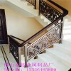 江门市高端别墅铝合金欧式弧型旋楼梯扶手别样的装修风格