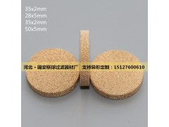  防爆片 阻燃隔爆片 气体报警器防爆过滤网片 过滤滤片图1