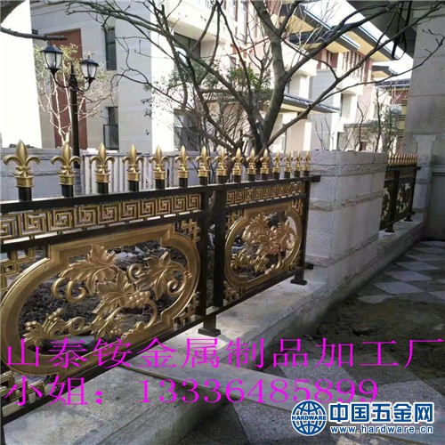 牡丹江市工艺品铝雕刻护栏会所豪华青古铜护栏订做 (5)