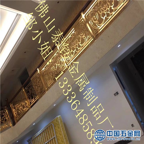 许昌市雕刻铝艺楼梯护栏铝合金雕花护栏 全国发货质量棒 (4)